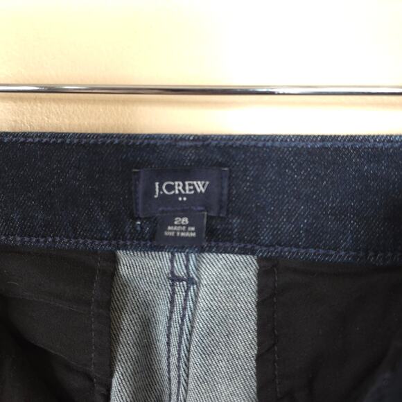 J. Crew Denim trouser pant in signature stretch in dark wash Size 28 - Picture 8 of 11